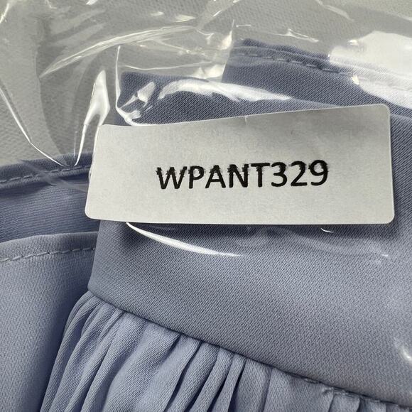 Idem Ditto Pleated Flowy Wide Leg Feminine Shorts Sky Blue Fully Lined Size S - Picture 10 of 10